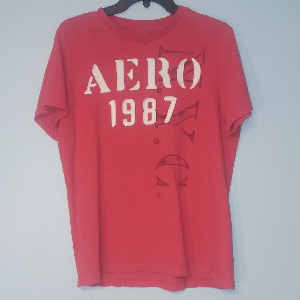 Aeropostale red graphic tee shirt
